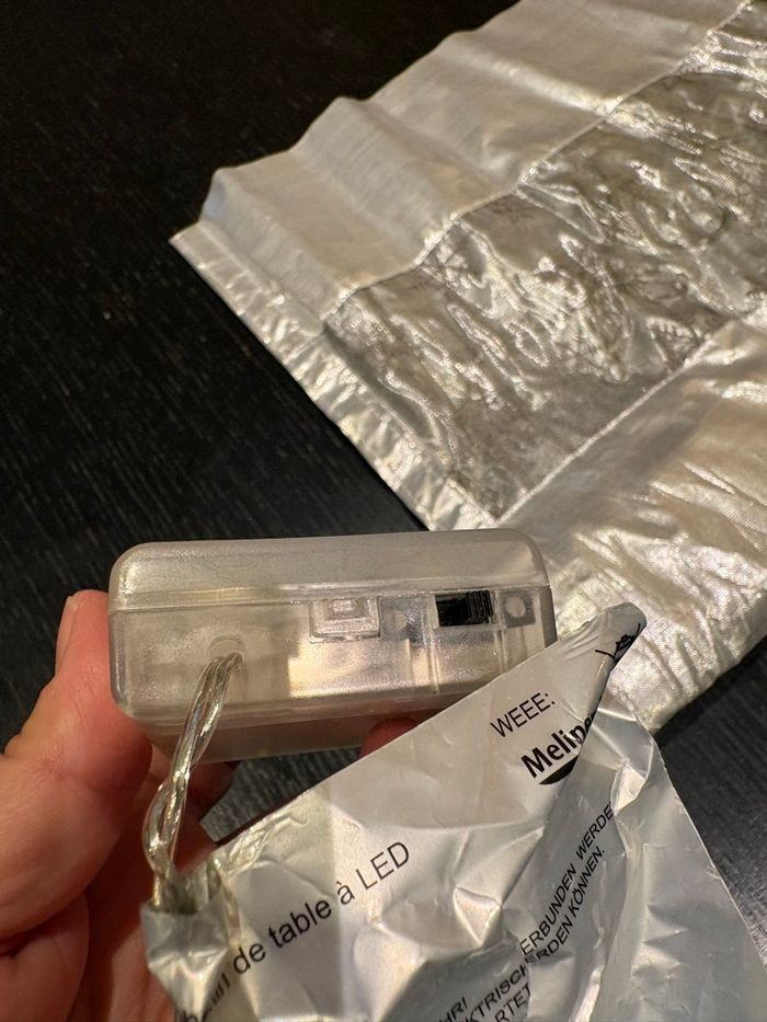 Chemin de table à led - photo numéro 2