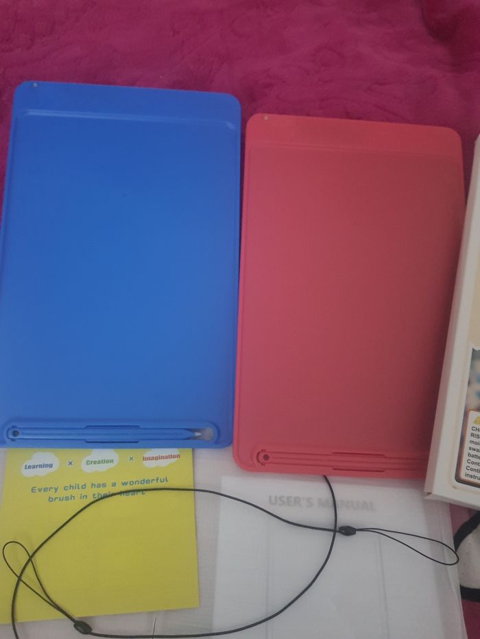 Lot de 2 petites ardoises +3ans - photo numéro 3