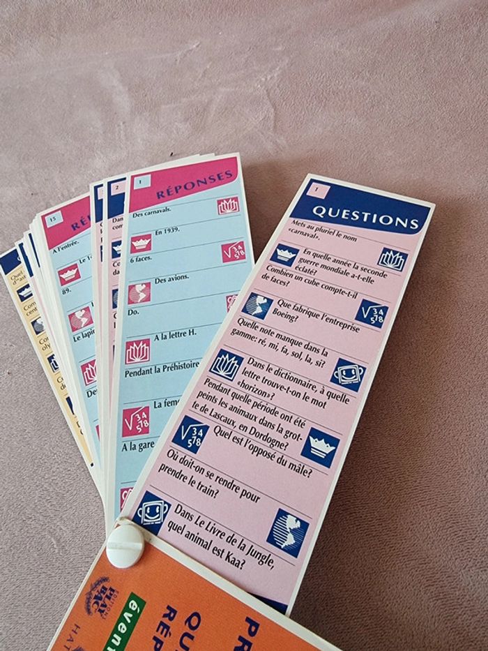 Les incollables - Tout le programme du CE2 - 8/9 ans : 1500 questions réponses éventail 1 - photo numéro 3