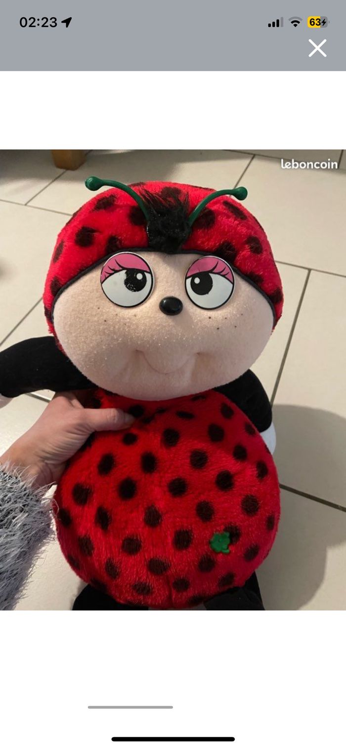 Peluche cococinel vintage babicinel jemini - photo numéro 2