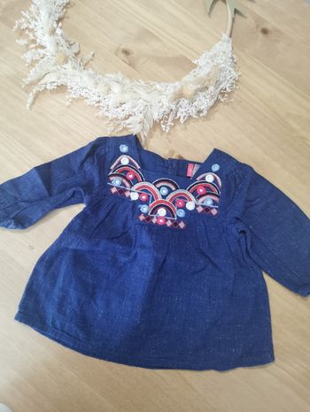 Tunique fille 3 mois