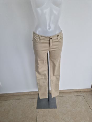 Pantalon beige, Jennyfer