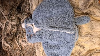 Poncho d'hiver bébé