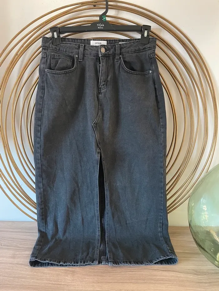 Jupe longue en jeans Cotton on T40 - photo numéro 6