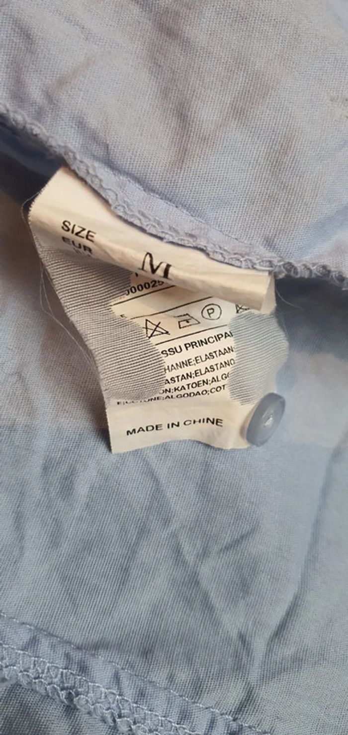 Chemise bleu ciel - photo numéro 7