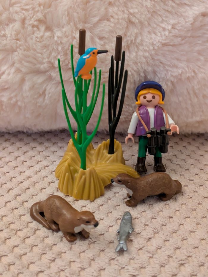 Playmobil Zoo 5376 - Enfant avec loutres - photo numéro 1
