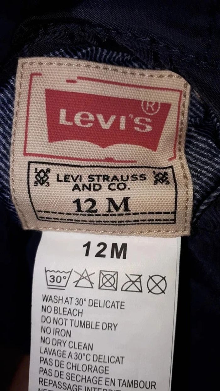 Doudoune réversible Levis 12 mois - photo numéro 5