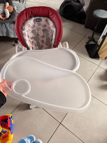 Chaise haute  Pollet progress 5 évolutive jusque 15 kg