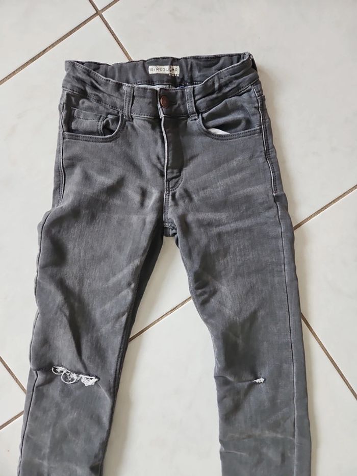 Jean garçon 10 ans regular kiabi u41 - photo numéro 3
