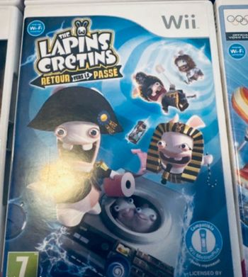 Lot 3 jeux Wii : LEGO, L'Âge de Glace, Lapins Crétins
