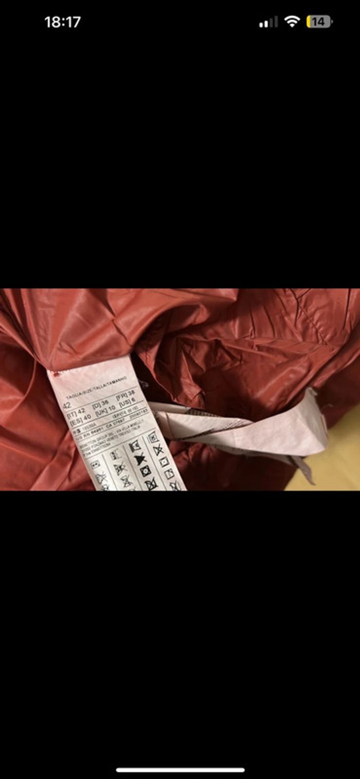 Doudoune rouge rose bonbon - photo numéro 4