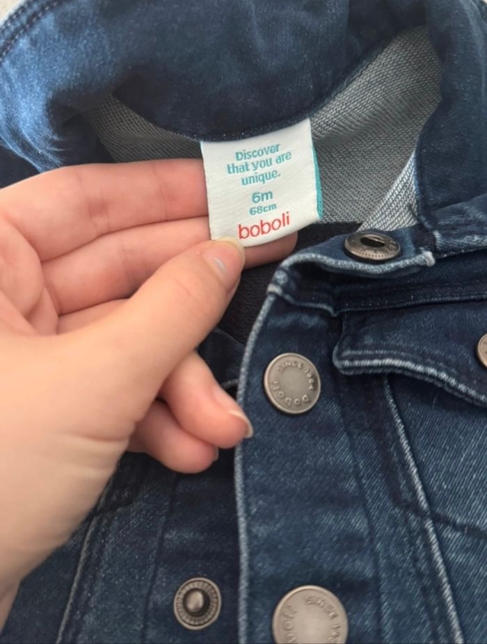 Veste en jean bébé - photo numéro 5