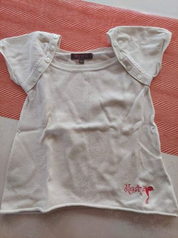 Petit haut blanc 5ans