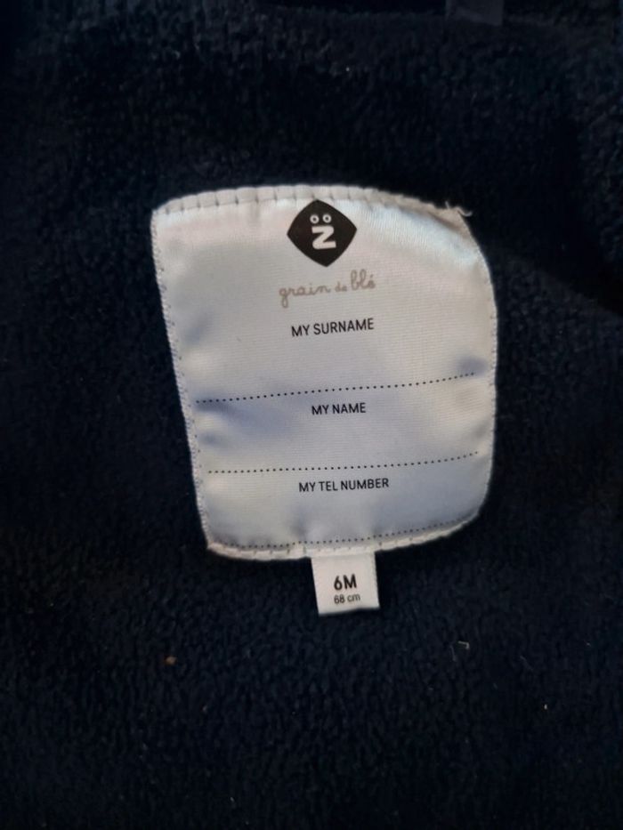 Doudoune bébé tbe 6 mois Z - photo numéro 2