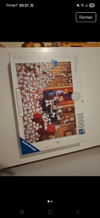 Puzzle édition collector disney