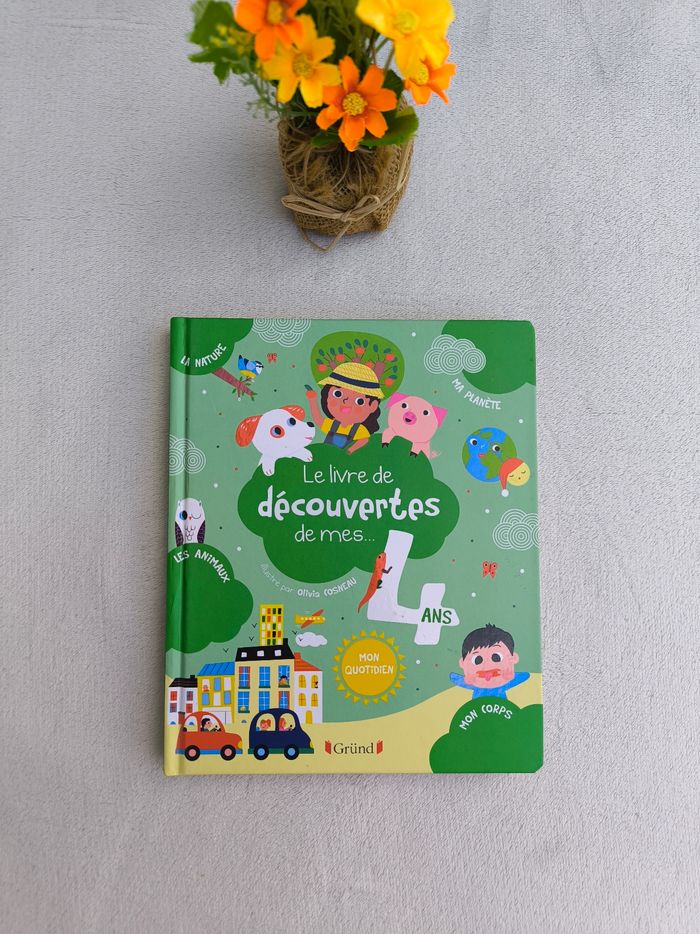 Le livre de découvertes de mes 4 ans Gründ
