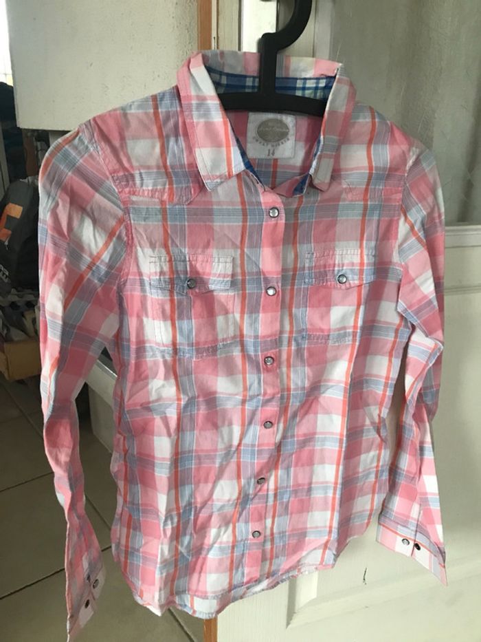 Chemise ML fille taille 14ans