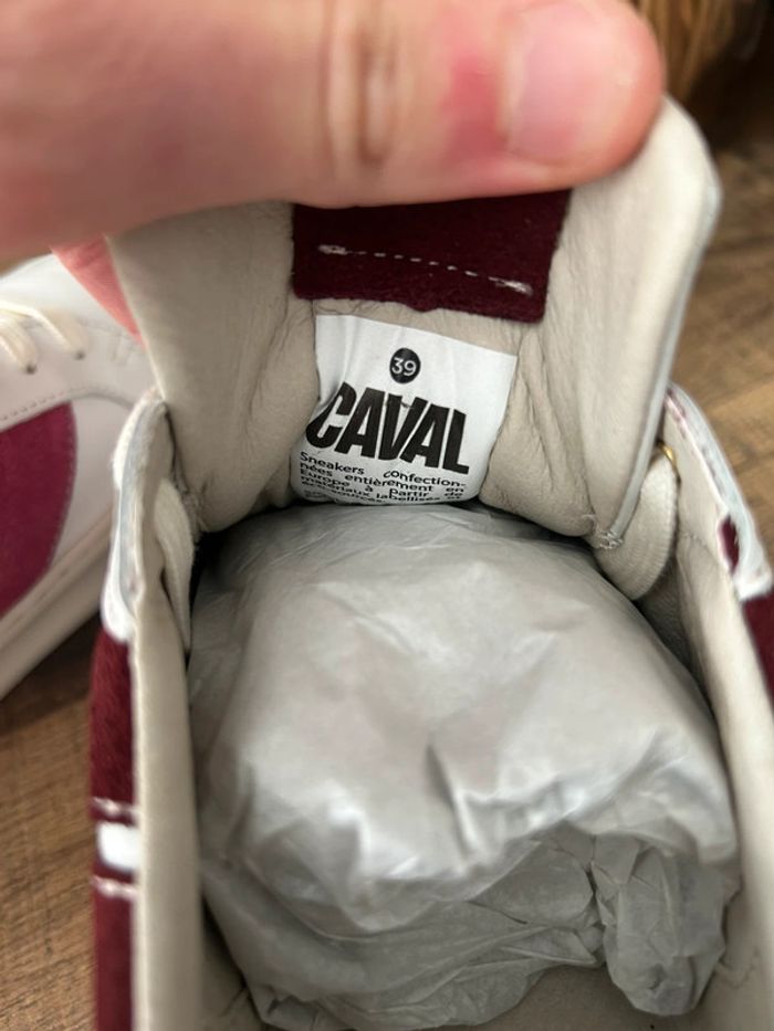 Baskets Caval Velvet crush 39 Neuves - photo numéro 4