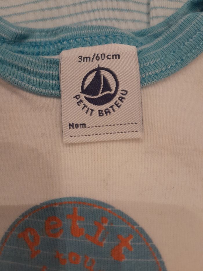 Lot bodies petit bateau - photo numéro 2