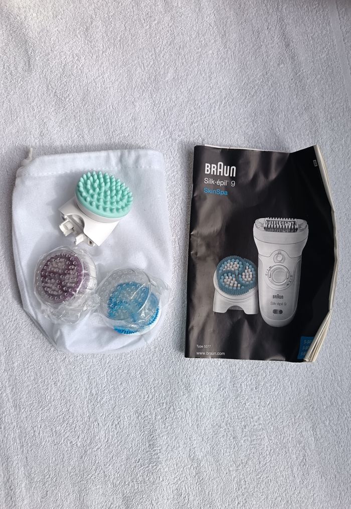 têtes de nettoyage pour le visage Braun NEUF - photo numéro 2