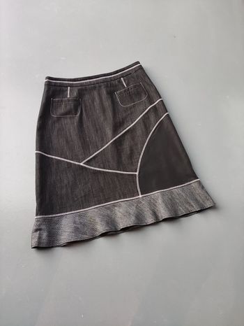 Jupe mi-longue noire