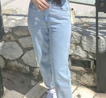 Un pantalon mom de kiabi 