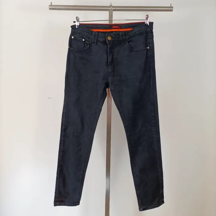 Pantalon noir effet velours Prada - Taille 36 A599