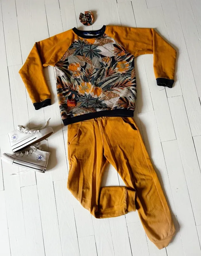Ensemble sweat jogging et noeud créa 7 ans - photo numéro 2