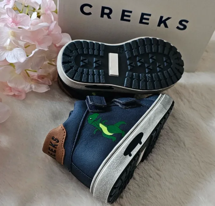Chaussures Baskets Montantes Sneakers Scratch Enfilage Facile Creeks T23 - photo numéro 2