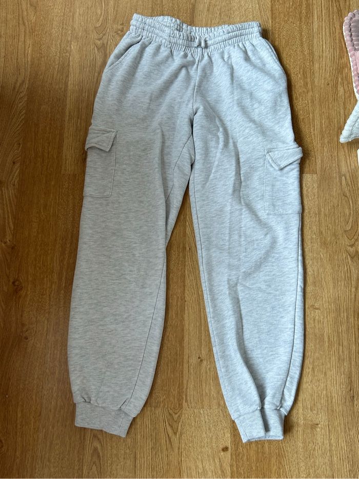 Jogging cargo gris clair Primark - photo numéro 3