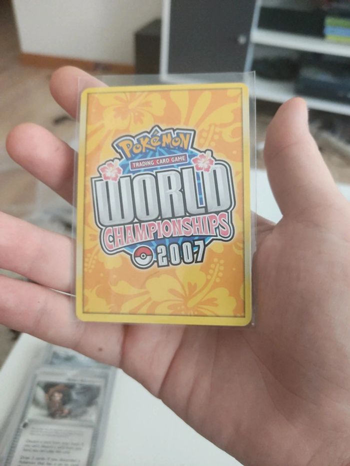 Carte Pokémon holon transceiver World championship 2007 - photo numéro 2