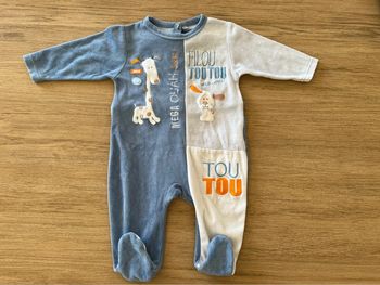 Pyjama grenouillère 9 mois