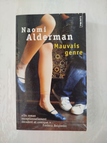 Livre de Naomi Alderman mauvais genre