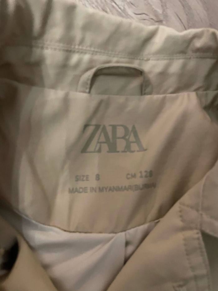 Trench beige Zara 8 ans - photo numéro 4
