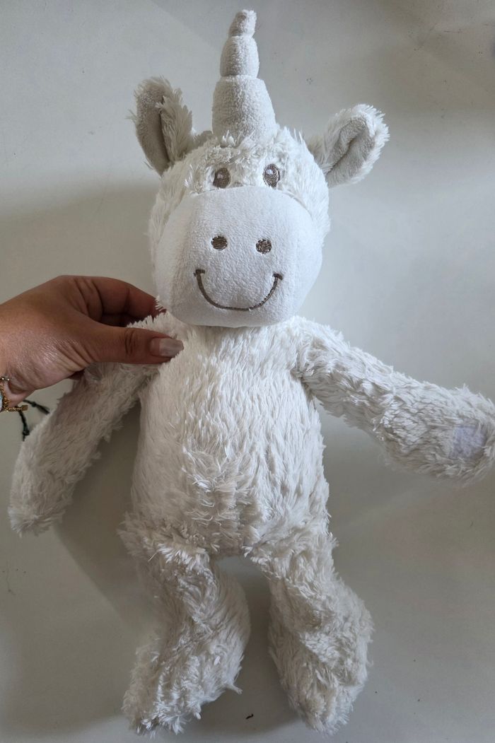 Peluche Licorne blanche La Galleria