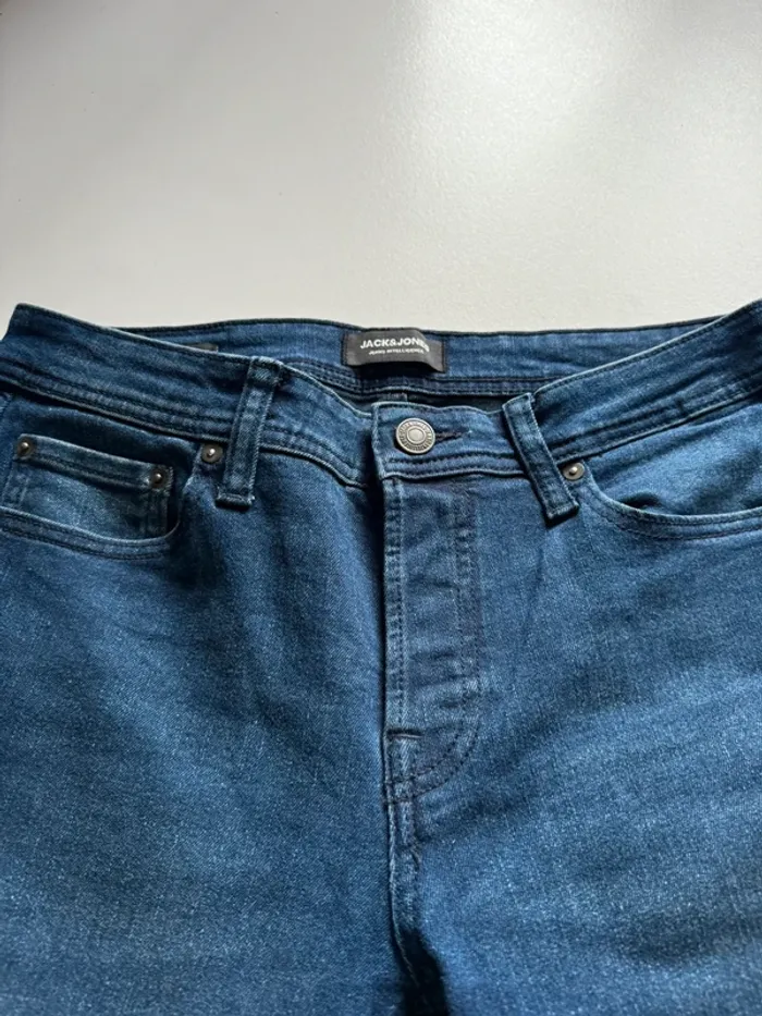 Jeans slim bleu Jack & Jones W29 L30 - photo numéro 3