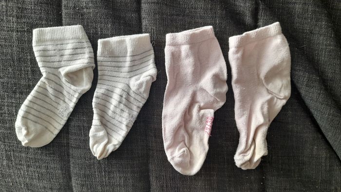 Deux paires de socquettes 27/30