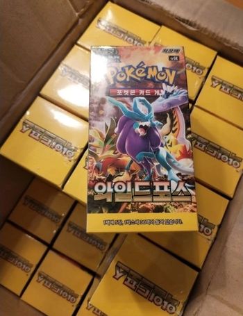 Display sv5k wild force neuve scellée original Pokémon sv5k coréen kr kor