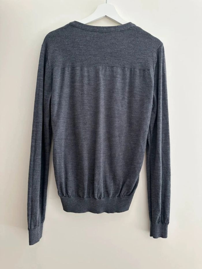 Cardigan homme Hugo Boss Orange homme - gris foncé - taille M - photo numéro 6