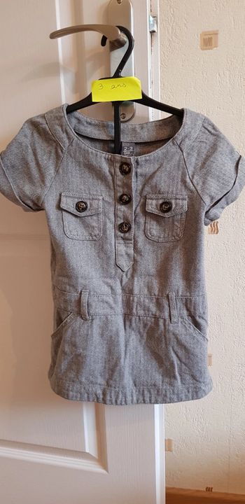 Robe grise Zara 3 ans
