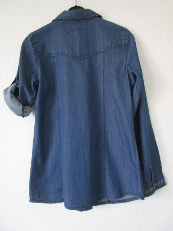 Chemise jean bleu Jac Jac 36 NEUVE - photo numéro 12