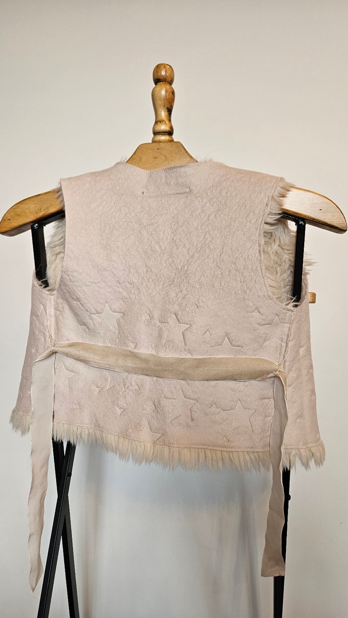 Gilet fille IKKS  réversible faux mouton 4 à 6 ans - photo numéro 2