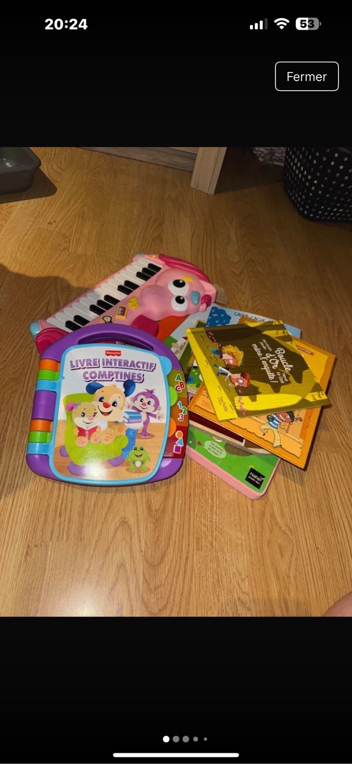Lot de jeux enfants