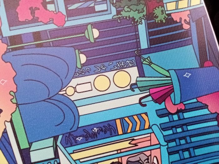 AFFICHE POSTER TOILE A3 ANIME MANGA JAPON - photo numéro 4