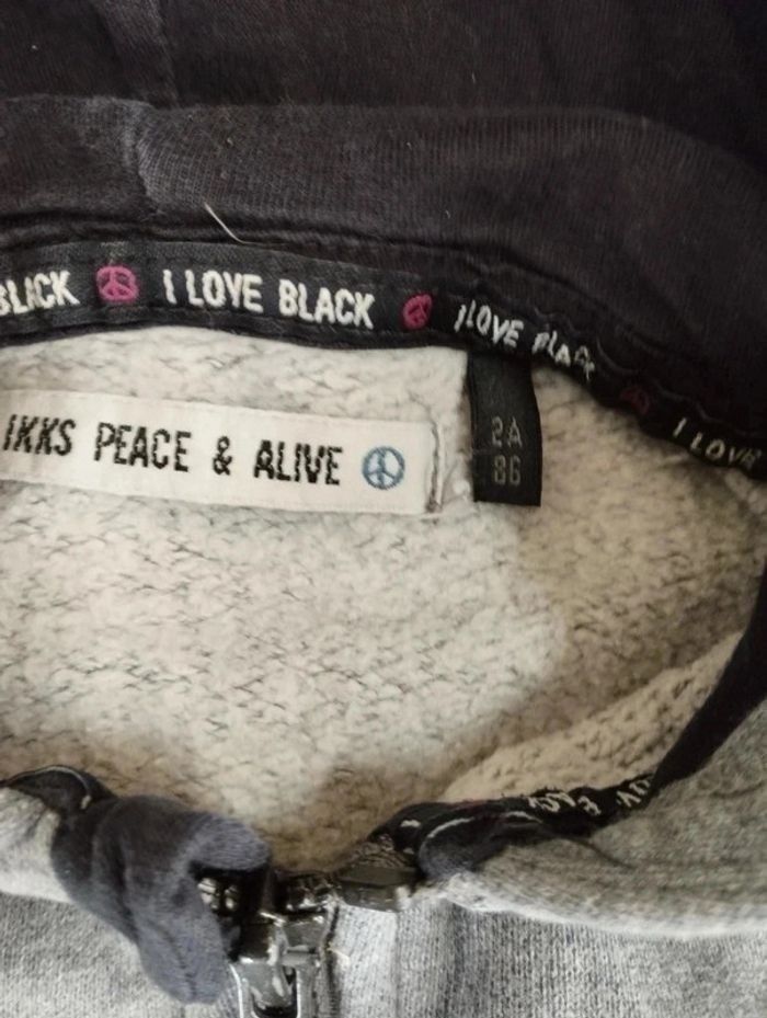 Sweat à capuche IKKS 2 ans 🙍 - photo numéro 2