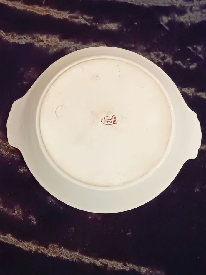 Assiette ancienne à anses - photo numéro 8