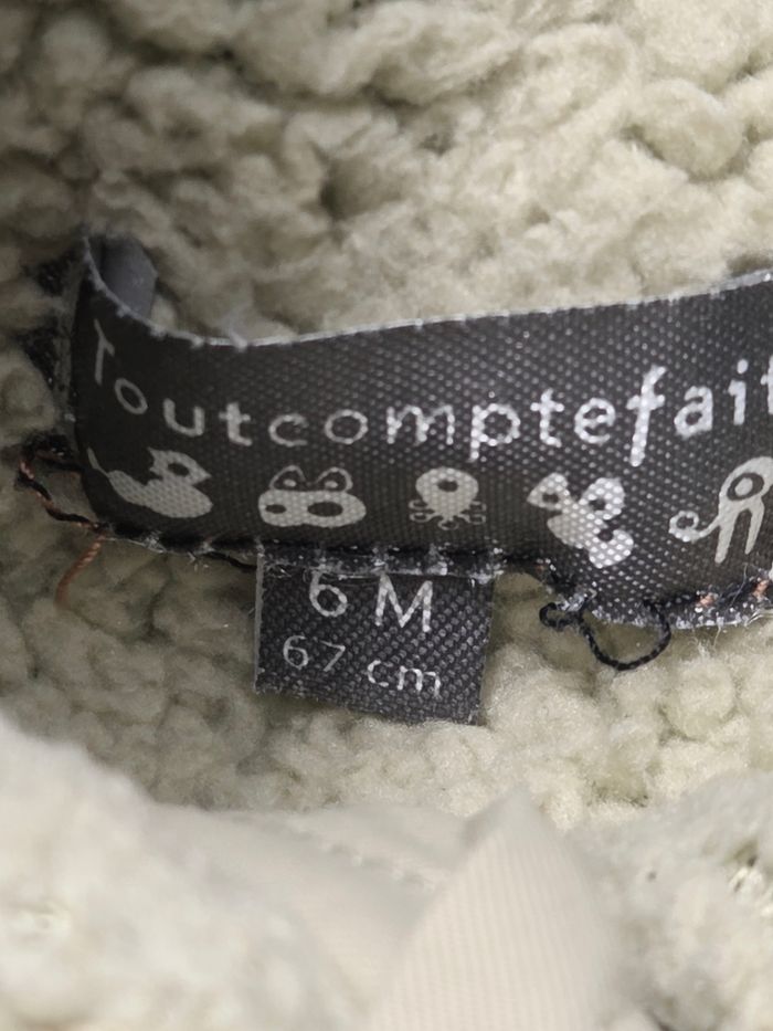 Manteau garçon 6 mois Tout Compte fait - photo numéro 5