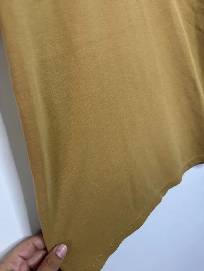 👚 T-shirt sans manche - camel - taille M - Gemo - très bon état - photo numéro 3