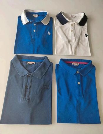 40 € Lot de 4 polos 12 ans