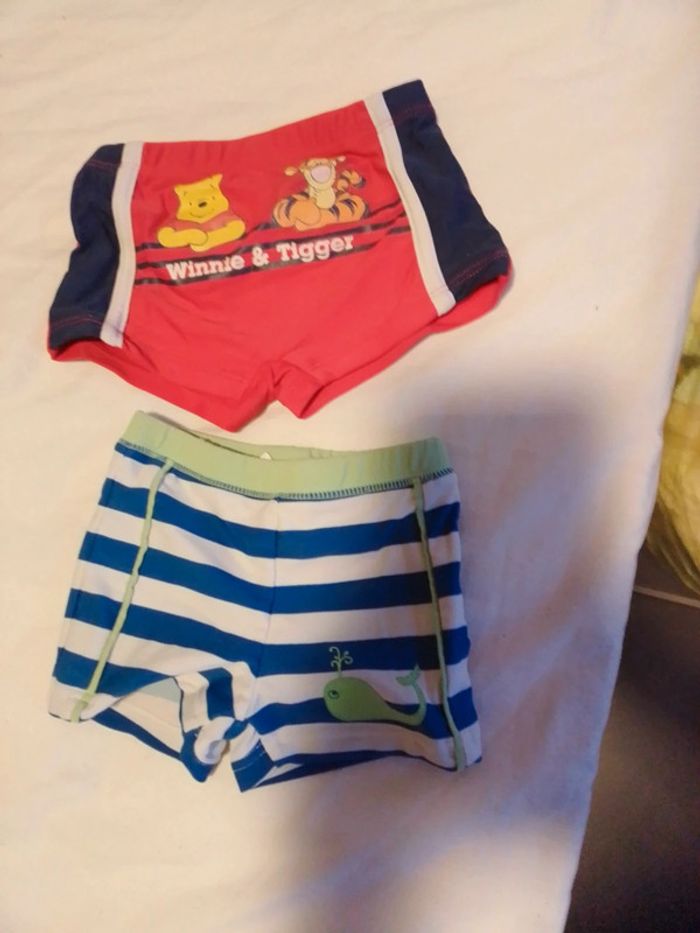 Lot 2 shorts de bain